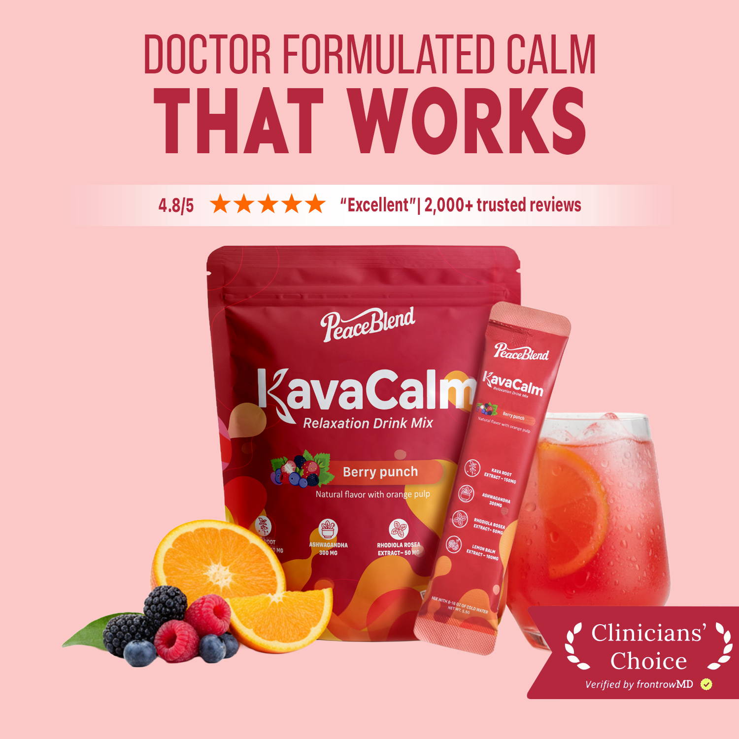 KavaCalm Relaxation Drink Mix